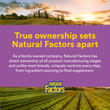 Natural Factors MultiFactors Women's 50+ multivitamin nutritional information