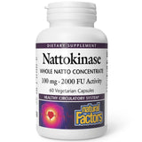 Natural Factors Nattokinase Whole Natto Concentrate front view