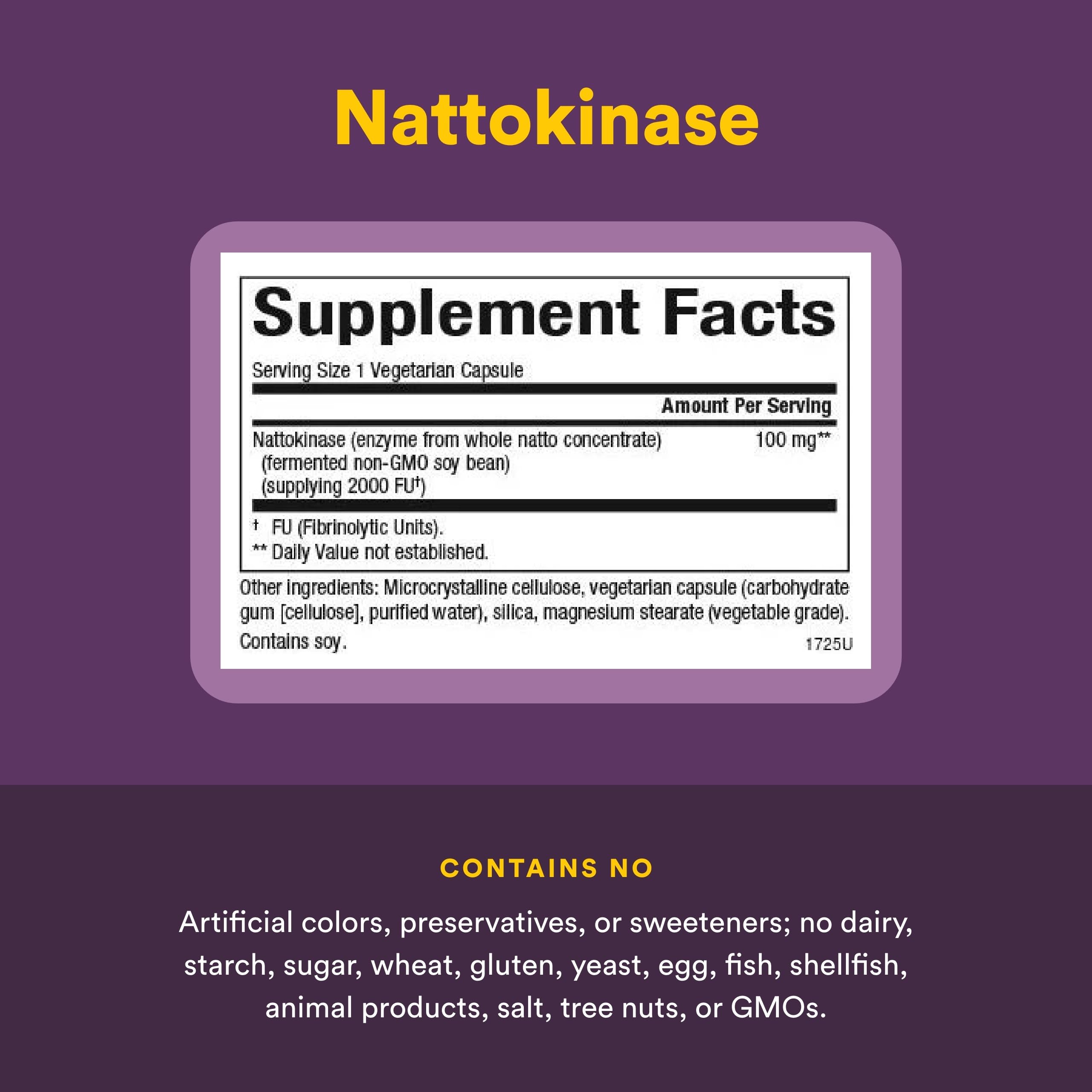 Natural Factors Nattokinase Whole Natto Concentrate packaging