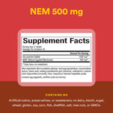 Natural Factors NEM Knee & Joint Formula capsules in hand