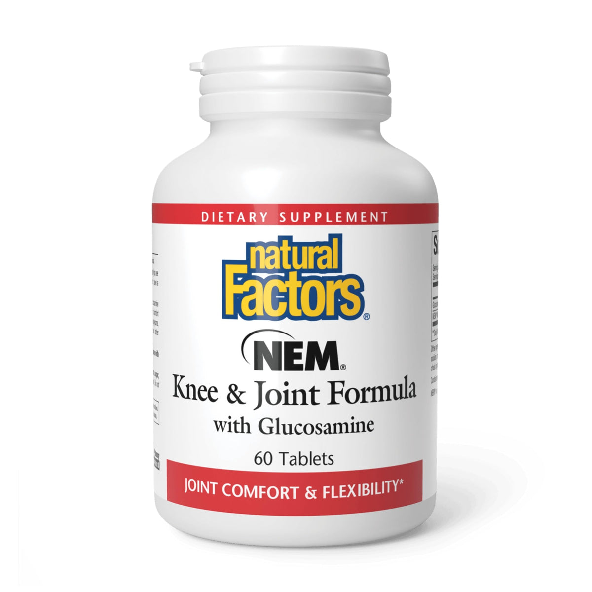 Natural Factors NEM Knee & Joint Formula front view of packaging