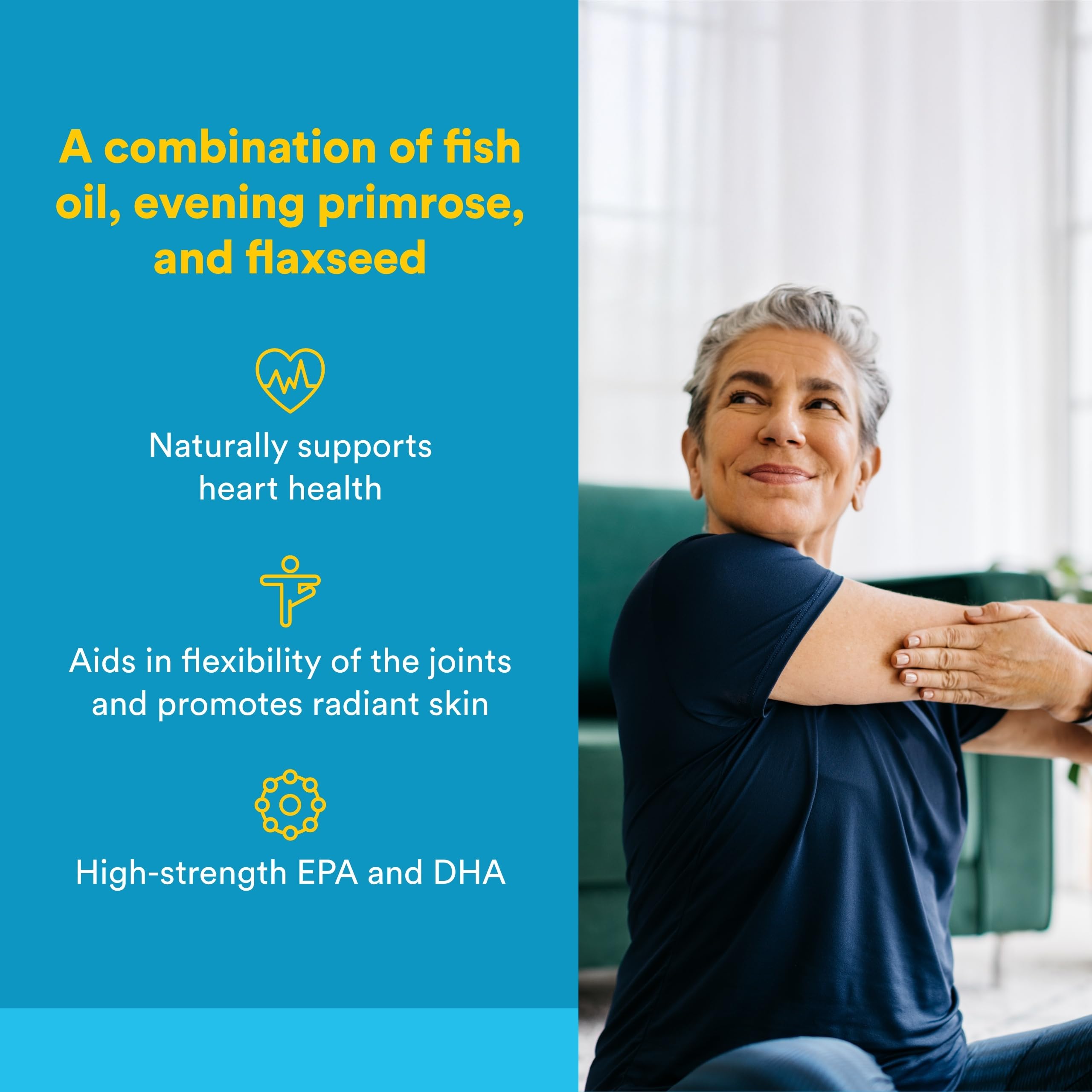 Natural Factors Omega-3 Fish Oil softgel capsule close-up