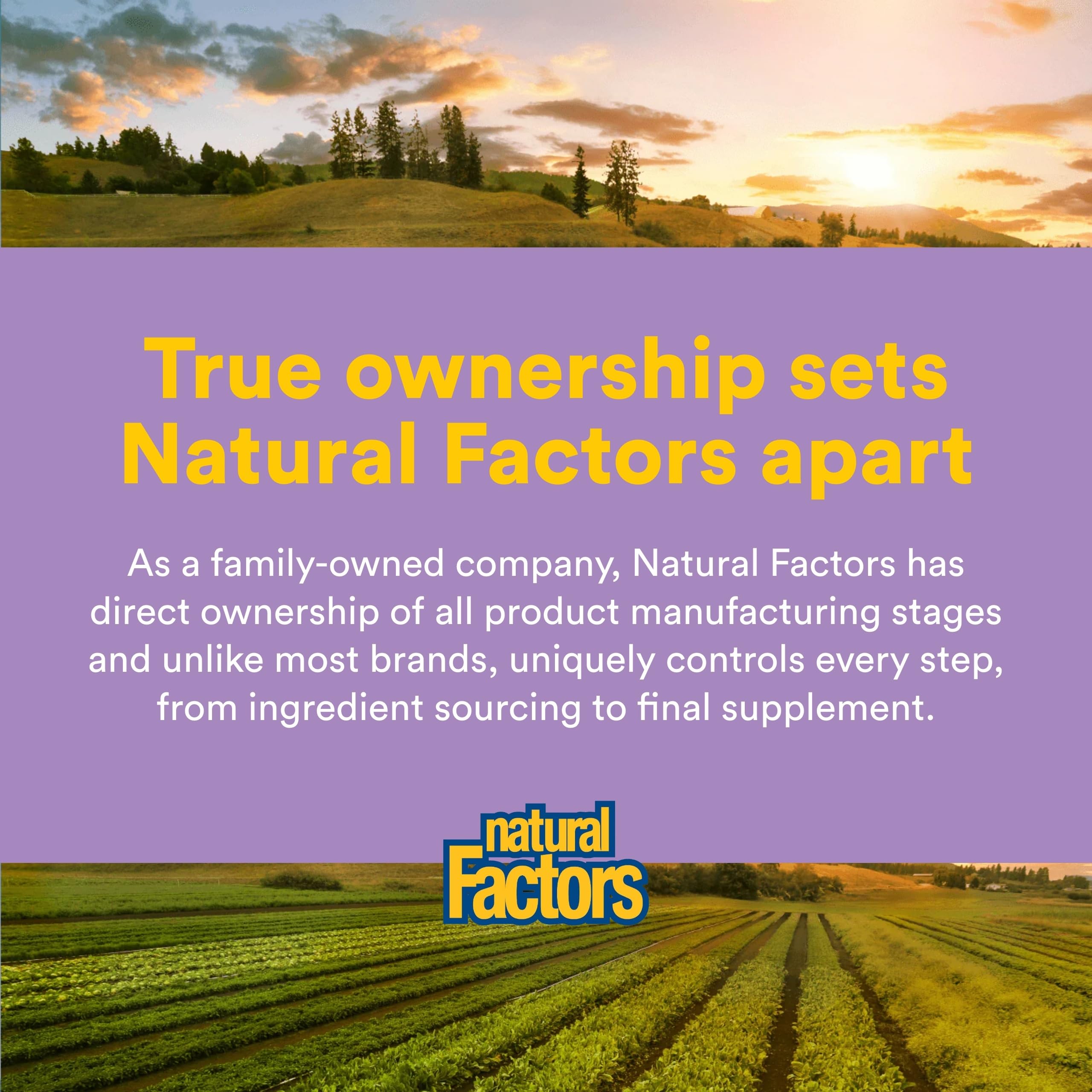 Natural Factors Pharma GABA Tablets 200mg nutritional information