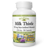 Natural Factors Premium Milk Thistle 150mg capsules front view