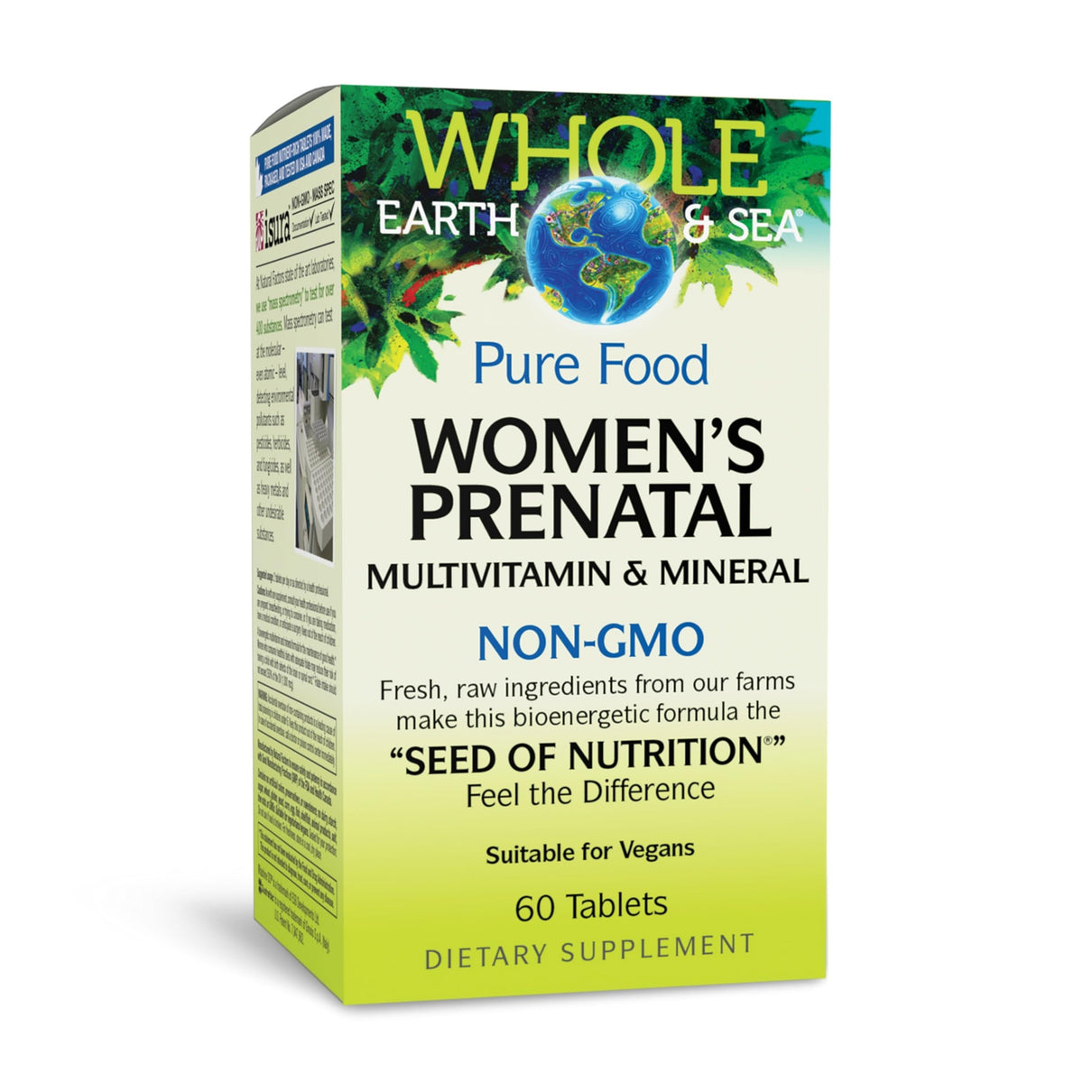 Natural Factors Prenatal Vitamins front view packaging