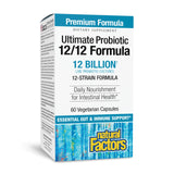 Natural Factors Probiotic Acidophilus 90 capsules front view