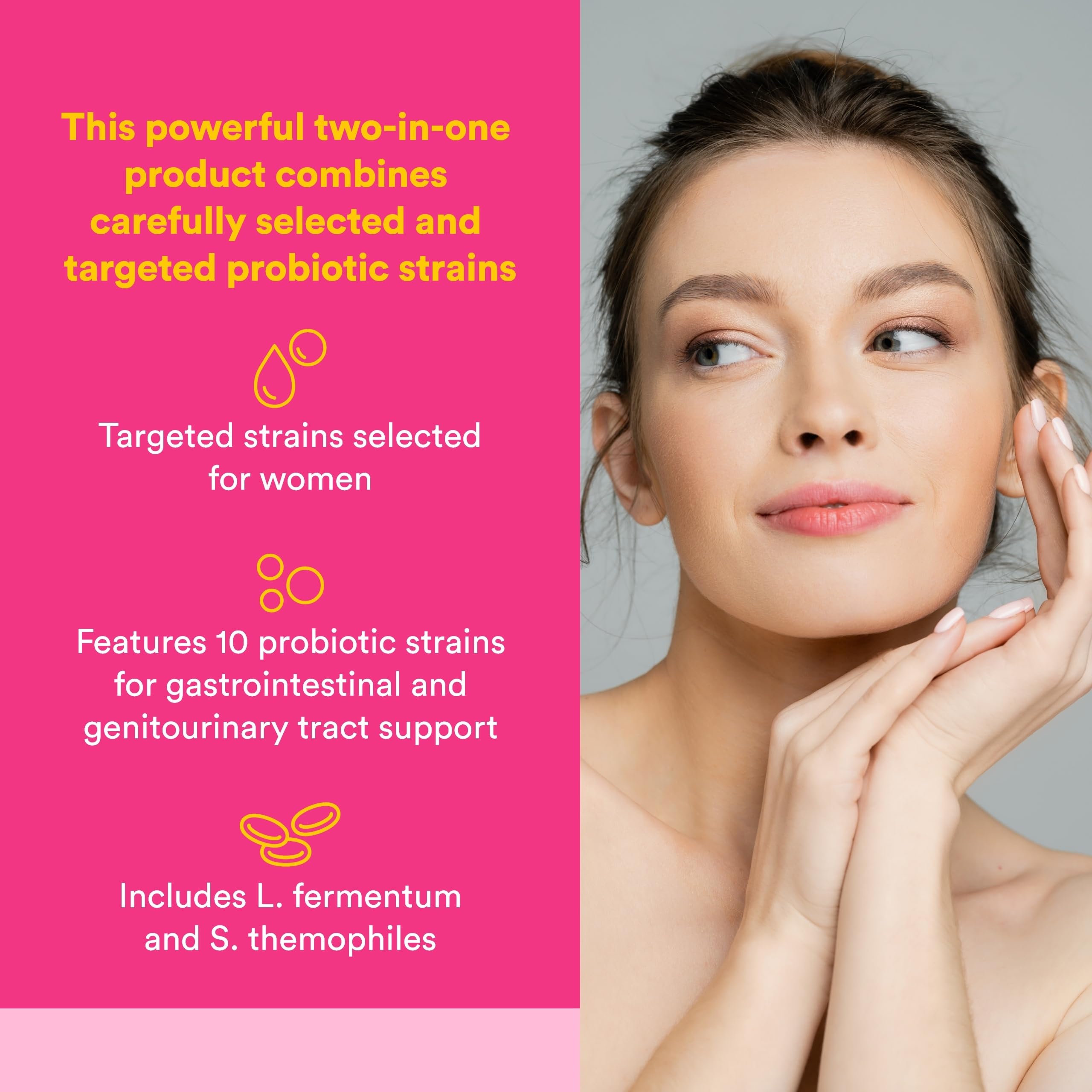 Natural Factors Probiotic Supplement capsule close-up