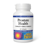 Natural Factors Prostate Health Herbal Formula front view