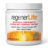Natural Factors RegenerLife Powder for Energy 59g front view with packaging