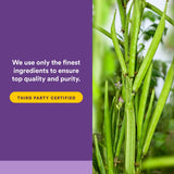 Natural Factors Reliefiber Organic Low FODMAP Fiber Powder side view