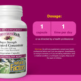 Natural Factors ResveratrolRich 250mg vegetarian capsules packaging