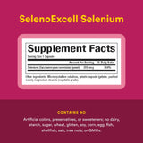 Natural Factors SelenoExcell Selenium 200 mcg packaging