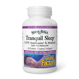 Natural Factors Stress-daily wellness Tranquil Sleep 45 Softgels front view