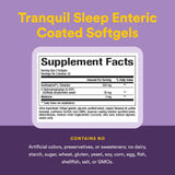 Natural Factors Stress-daily wellness Tranquil Sleep ingredients list