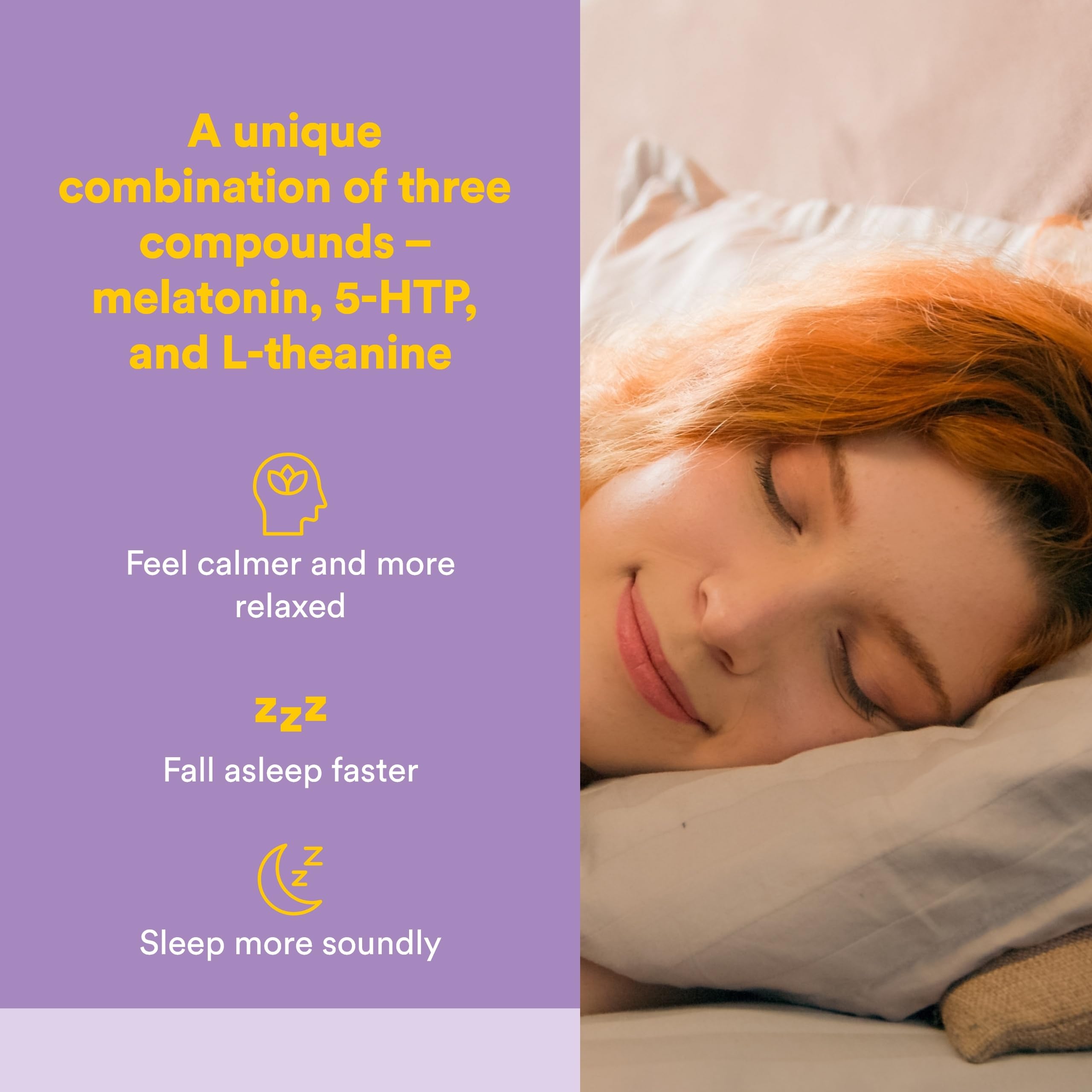 Natural Factors Stress-daily wellness Tranquil Sleep softgel close-up