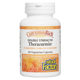 Natural Factors Theracurmin Double Strength Curcumin 60mg Capsules front view