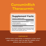 Natural Factors Theracurmin Double Strength Curcumin 60mg Capsules with ingredients list