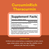 Natural Factors Theracurmin Double-Strength Curcumin Supplement 60mg capsules