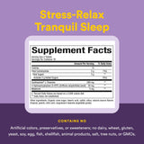 Natural Factors Tranquil Formula ingredients list