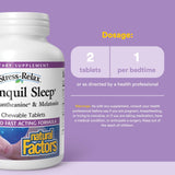 Natural Factors Tranquil Formula side view