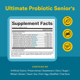Natural Factors Ultimate Probiotic Senior's 35 Billion CFU Capsules ingredients list