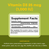 Natural Factors Vegan Vitamin D3 Supplement 125 mcg packaging