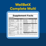 Natural Factors WellBetX Complete Multi 240g packaging details