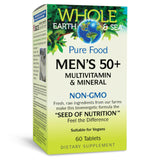 Natural Factors Whole Earth & Sea Men's 50+ Multivitamin front view