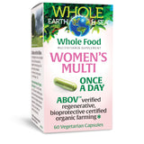 Natural Factors Whole Earth & Sea Women's Once Daily Multivitamin front view