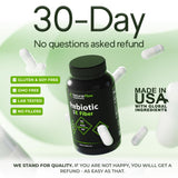 Natural Flow 5X Prebiotic Fiber Complex 145g ingredients list