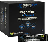 Natural Flow Magnesium Drink Mix stick pack front view