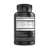 Natural Flow Supplements 2X Iron Complex 59g capsules opened with some capsules visible