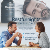 Natural Flow Supplements Magnesium 200mg capsules with measuring spoon