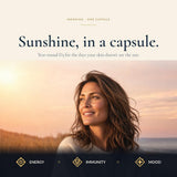 Natural Flow Supplements Vitamin D3 + K2 with a measuring spoon