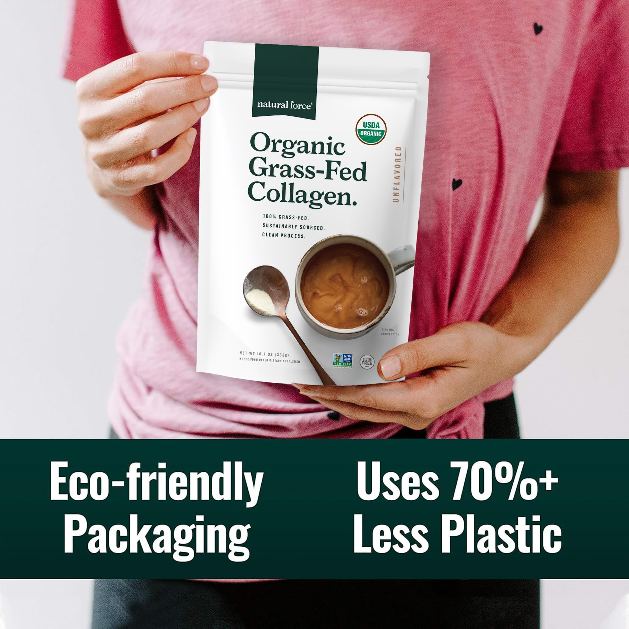 Natural Force Collagen Peptides 333g ingredient list