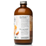 Natural Force Liquid Vitamin D3 + K2 1000 IU 50 MCG with smoothie