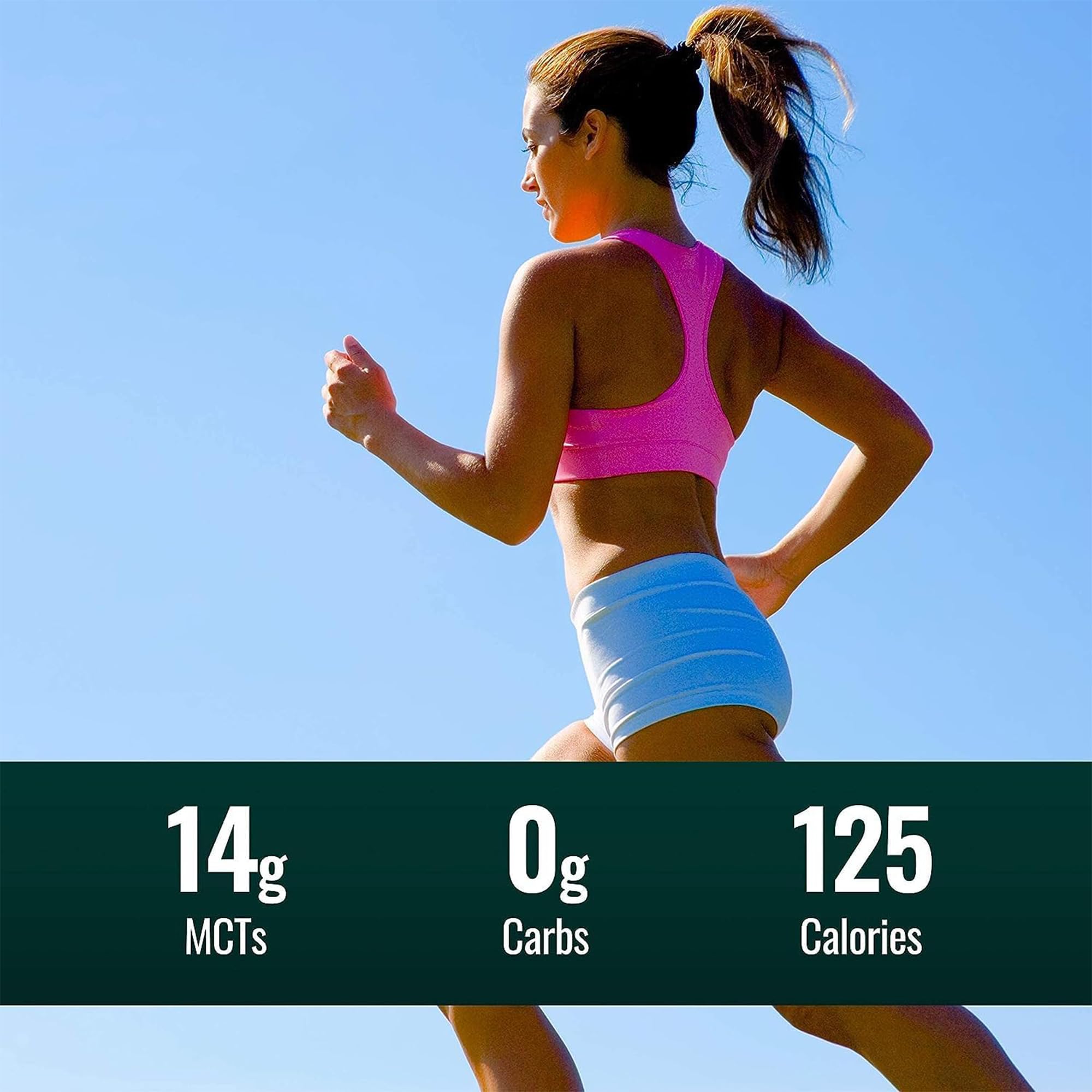 Natural Force Organic MCT Oil 454g bottle with eco-friendly packaging