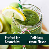 Natural Force Pure Omega-3 Liquid Fish Oil with smoothie ingredients