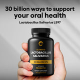 Natural Foundation Supplements Probiotic Capsules displayed with a glass of water