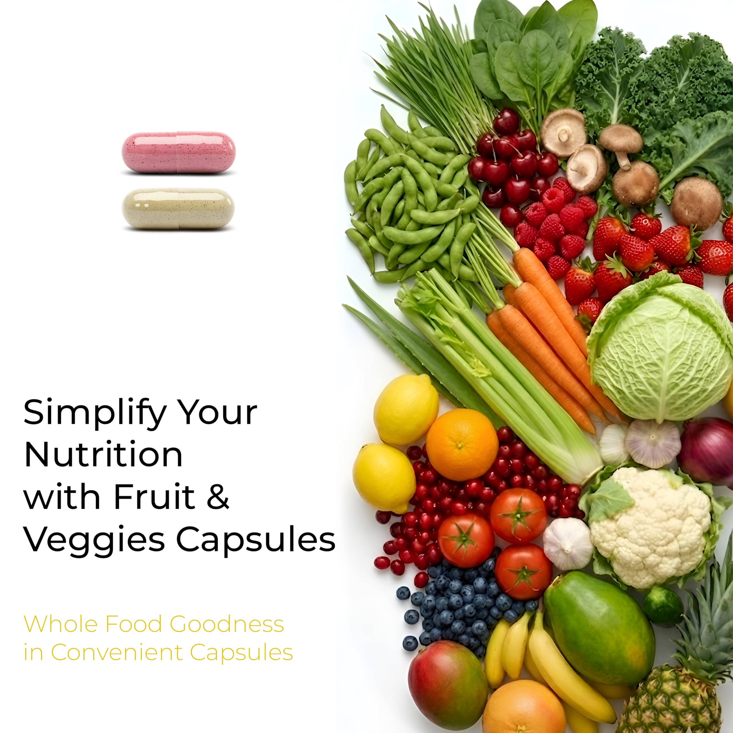 NATURAL GREENS Organic Superfood Capsules packaging