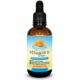 Natural Health Goodies Vitamin D3 Drops 60ml front view with dropper