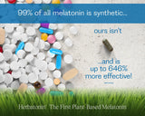 Natural Health International Herbatonin Plant-Based Melatonin on a wooden table