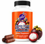 Natural Home Mangosteen Pericarp Capsules 120 count front view