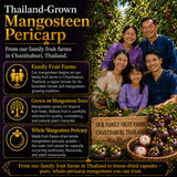 Natural Home Mangosteen Pericarp Capsules with a measuring spoon