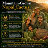 Natural Home Nopal Cactus Capsules ingredients list