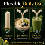 Natural Home Nopal Cactus Capsules opened to show contents