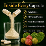 Natural Home Nopal Cactus Capsules veggie capsule close-up