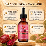 Natural Home Prickly Pear Drops dropper and bottle