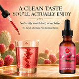 Natural Home Prickly Pear Drops with smoothie