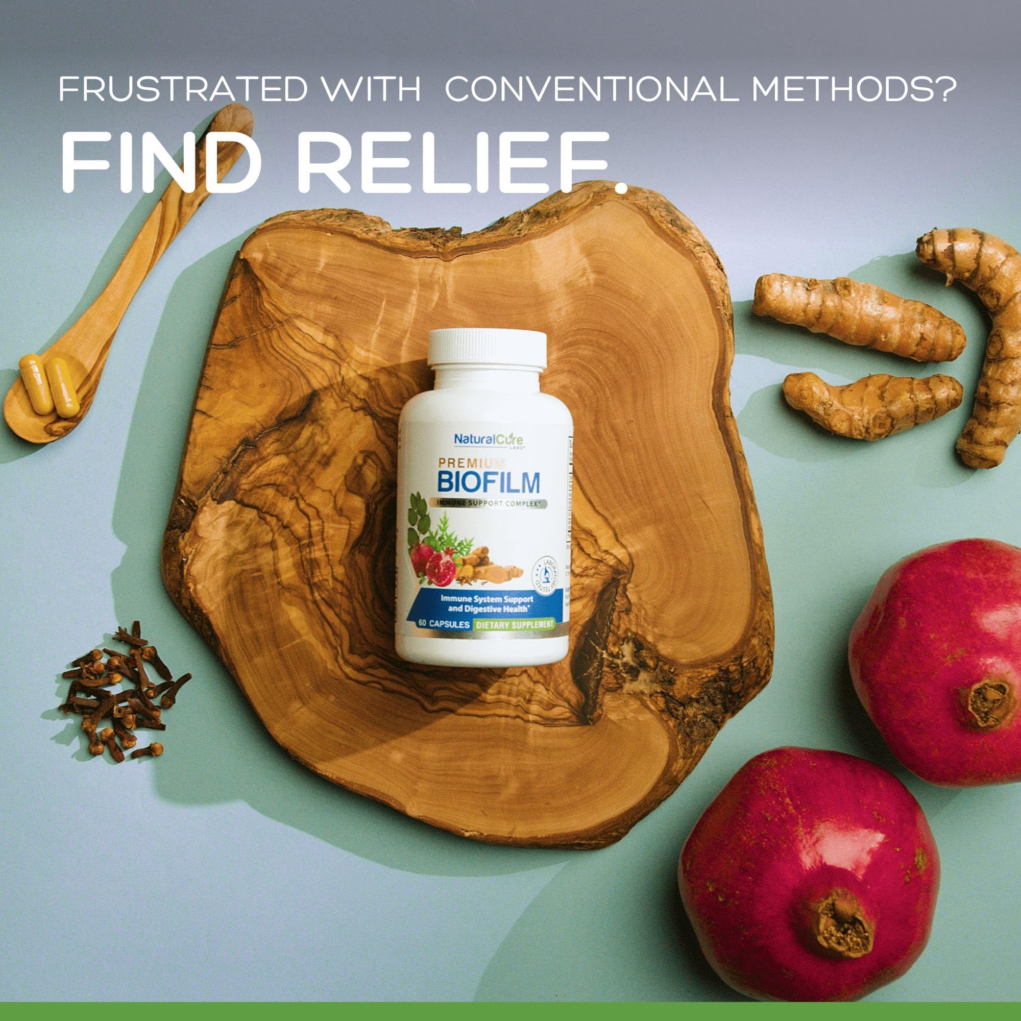 Natural Labs Biofilm Complex capsule close-up